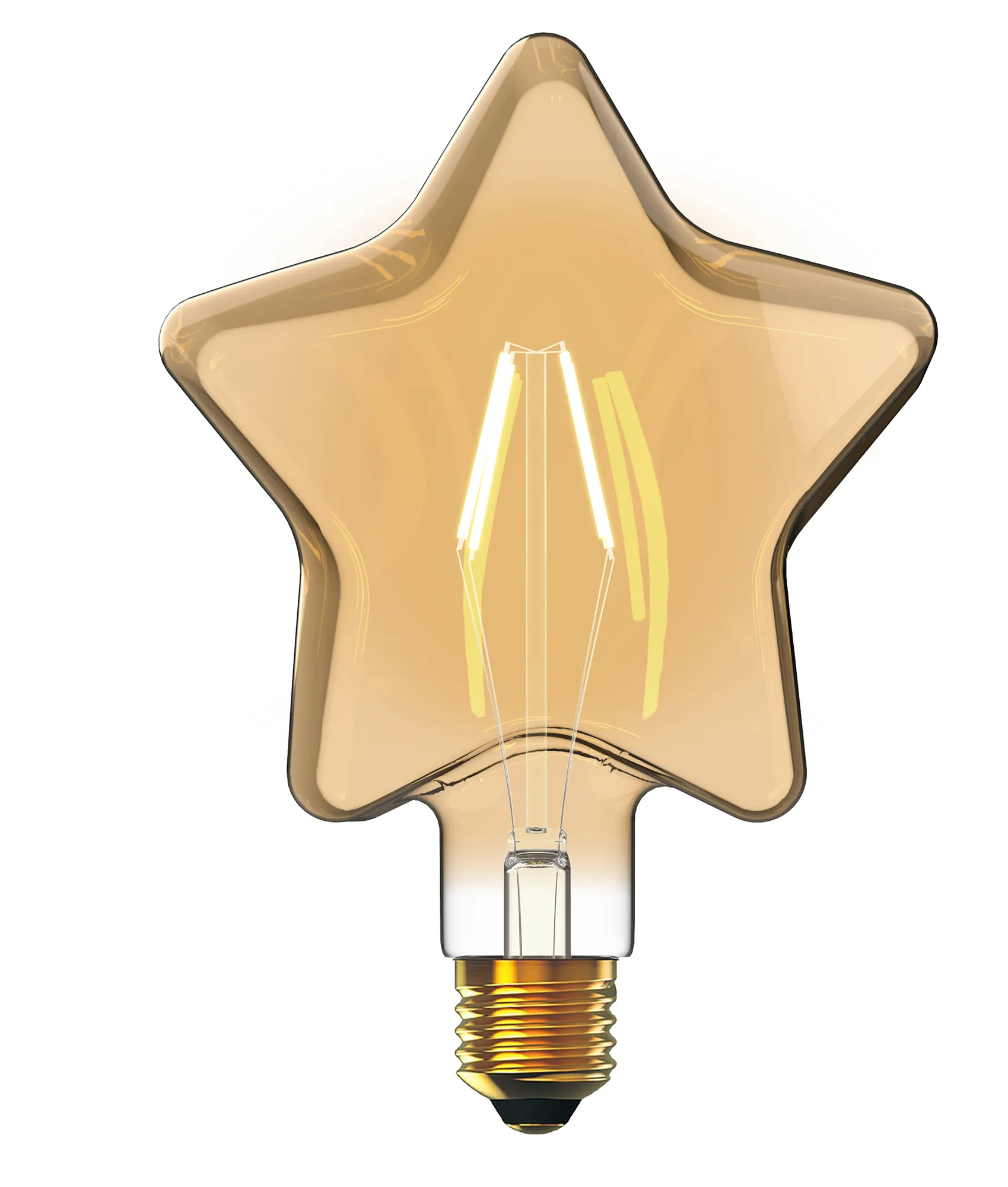 Classic Style LED Star E27 Dimmable 4W 2100K 200lm 4600272  Luxram Classic Style